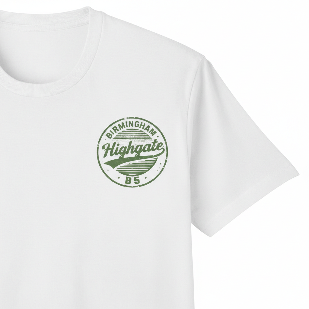Highgate - T-Shirt - B5 Vintage Stamp Design