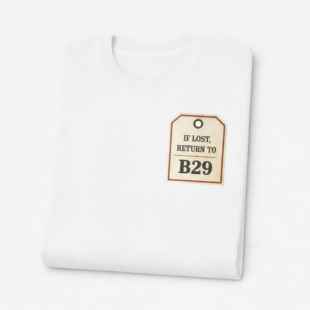 Selly Oak - T-Shirt - If lost, return to B29 Design