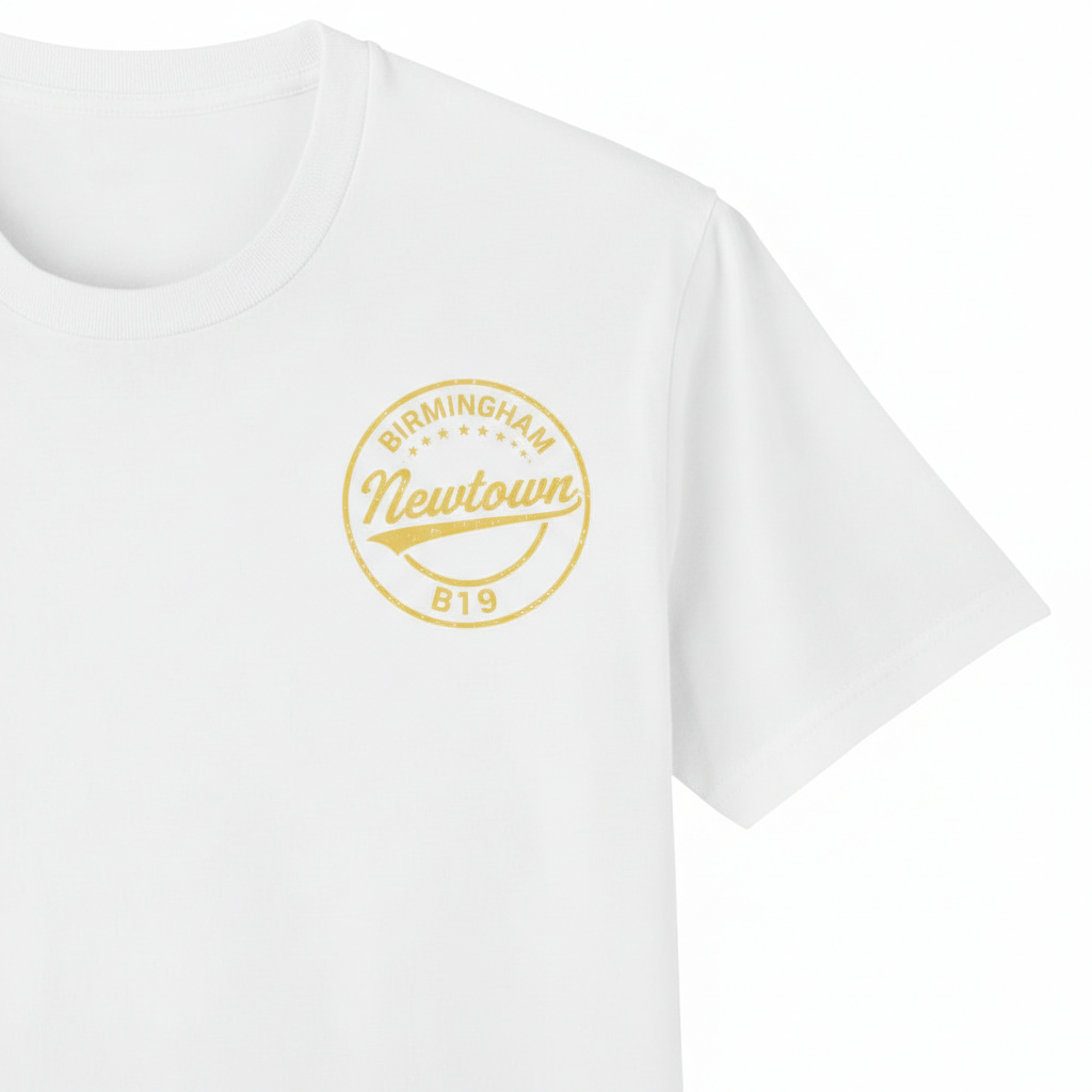 Newtown - T-Shirt - B19 Vintage Stamp Design