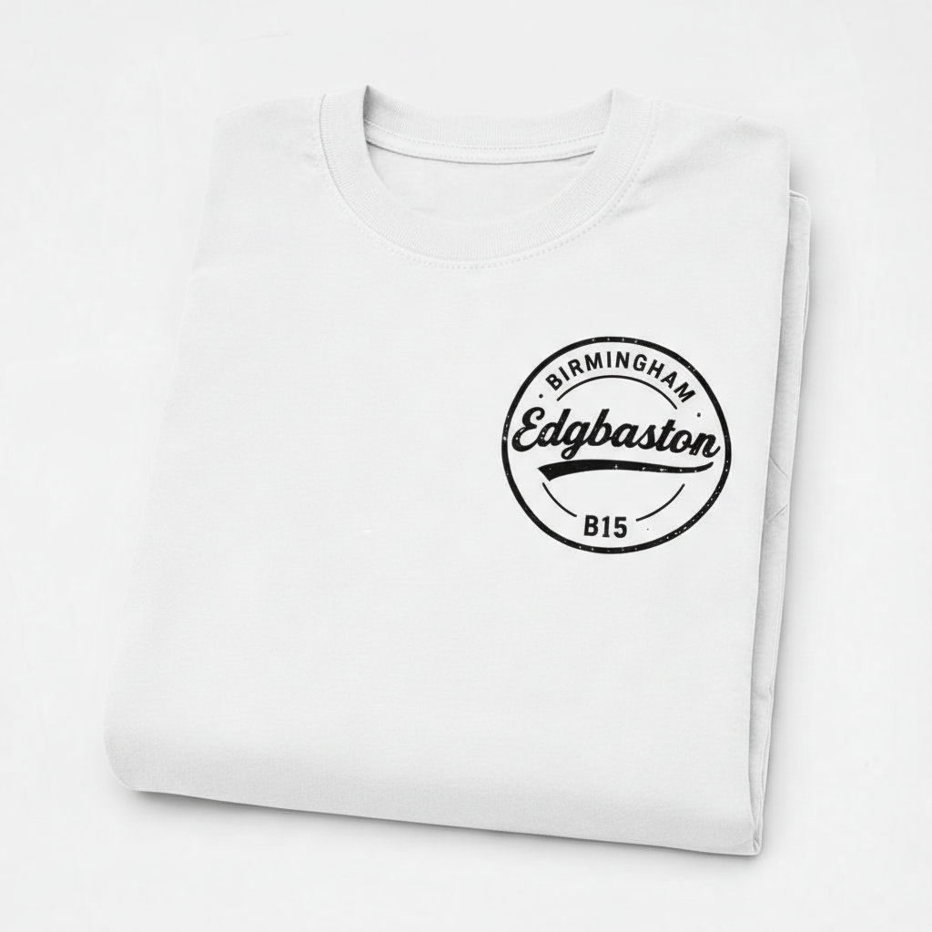 Edgbaston - T-Shirt - B15 Vintage Stamp Design