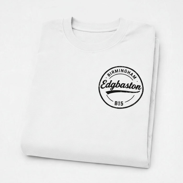 Edgbaston - T-Shirt - B15 Vintage Stamp Design