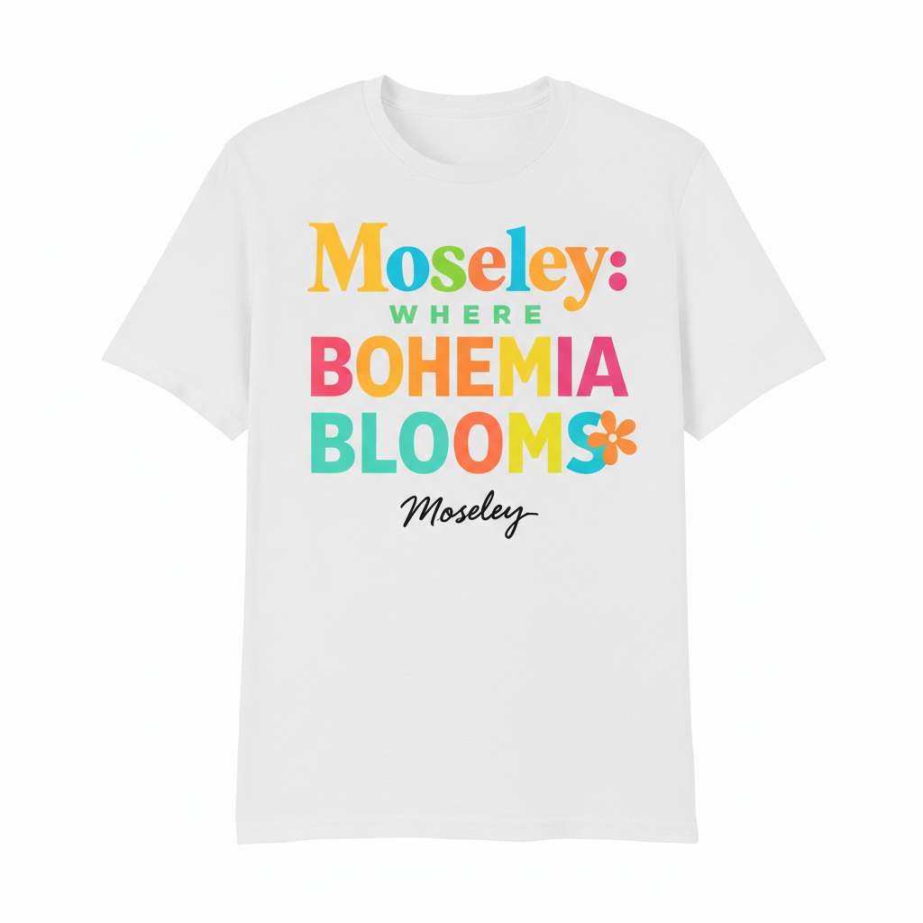 Moseley - T-Shirt - Say it…Moseley Design