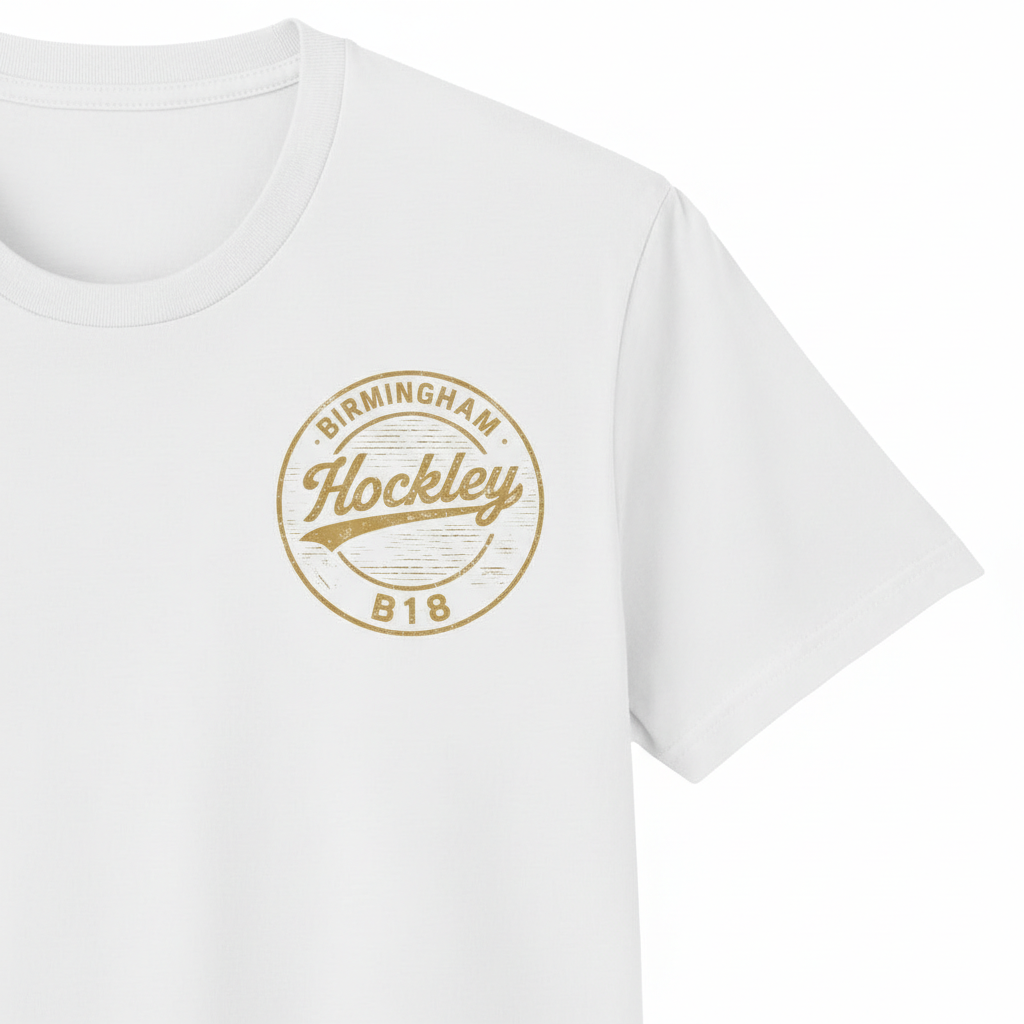 Hockley - T-Shirt - B18 Vintage Stamp Design