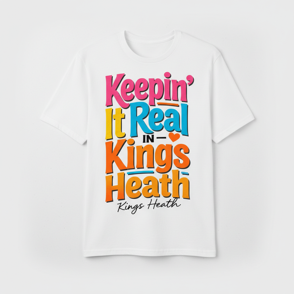 Kings Heath - T-Shirt - Loud Local Love Design