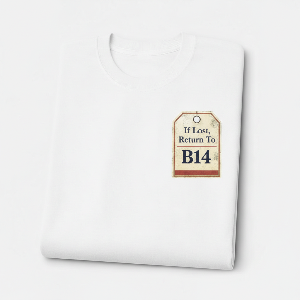 Yardley Wood - T-Shirt - If Lost, return To B14 Design