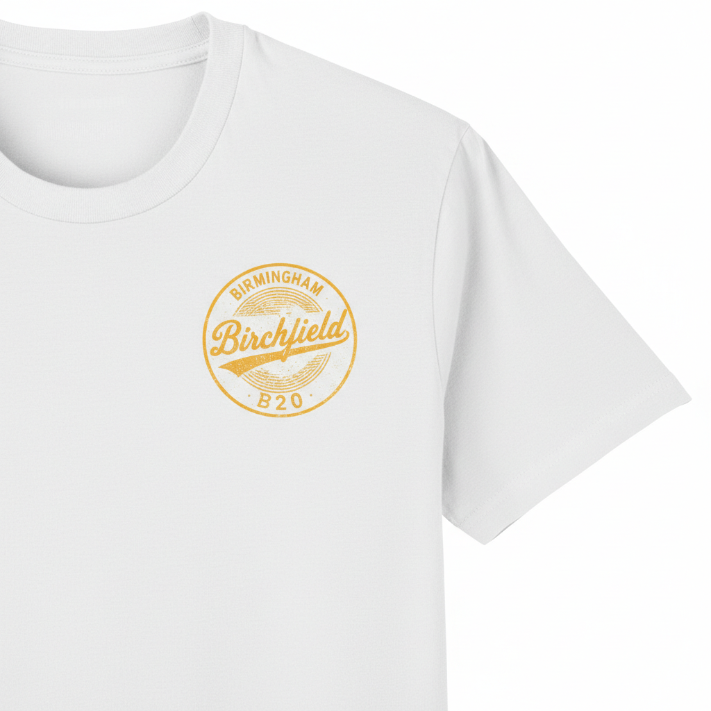Birchfield - T-Shirt - B20 Vintage Stamp Design