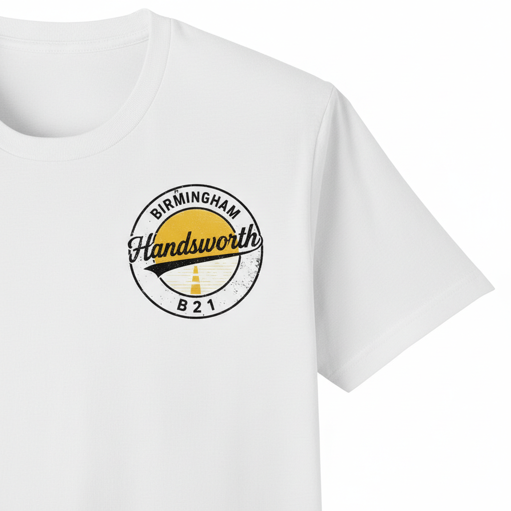 Handsworth - T-Shirt - B21 Vintage Stamp Design