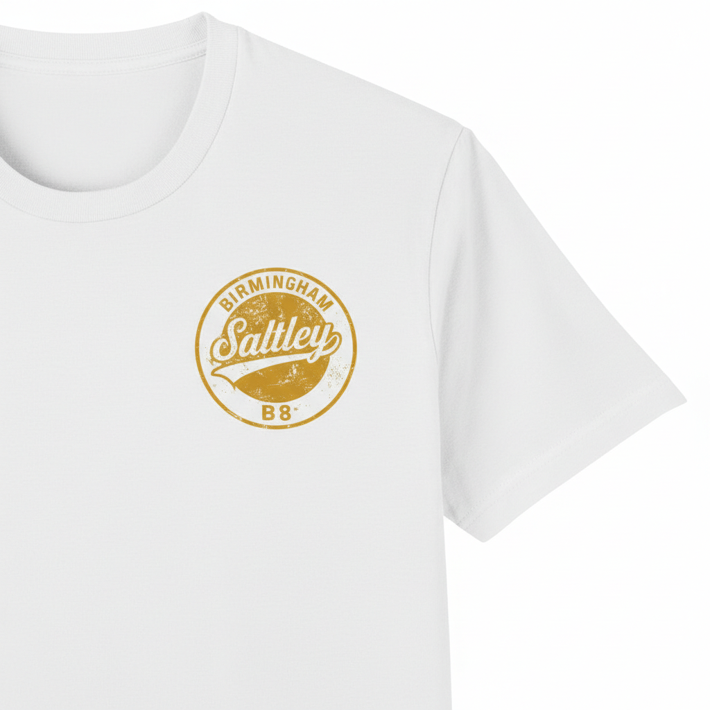 Saltley - T-Shirt - B8 Vintage Stamp Design