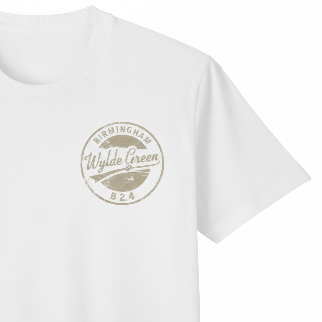 Wylde Green - T-Shirt - B24 Vintage Stamp Design