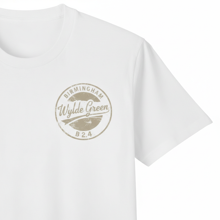 Wylde Green - T-Shirt - B24 Vintage Stamp Design