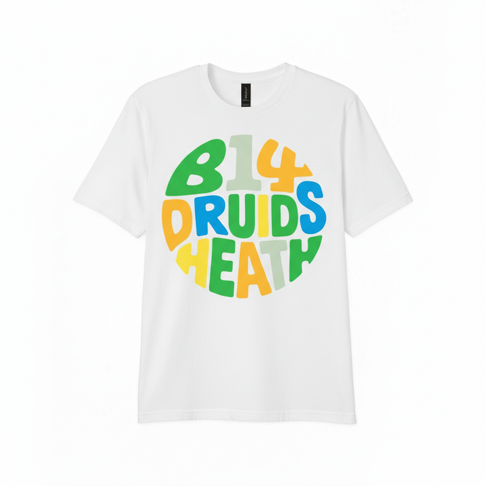Druids Heath - T-Shirt - Colour Burst Design