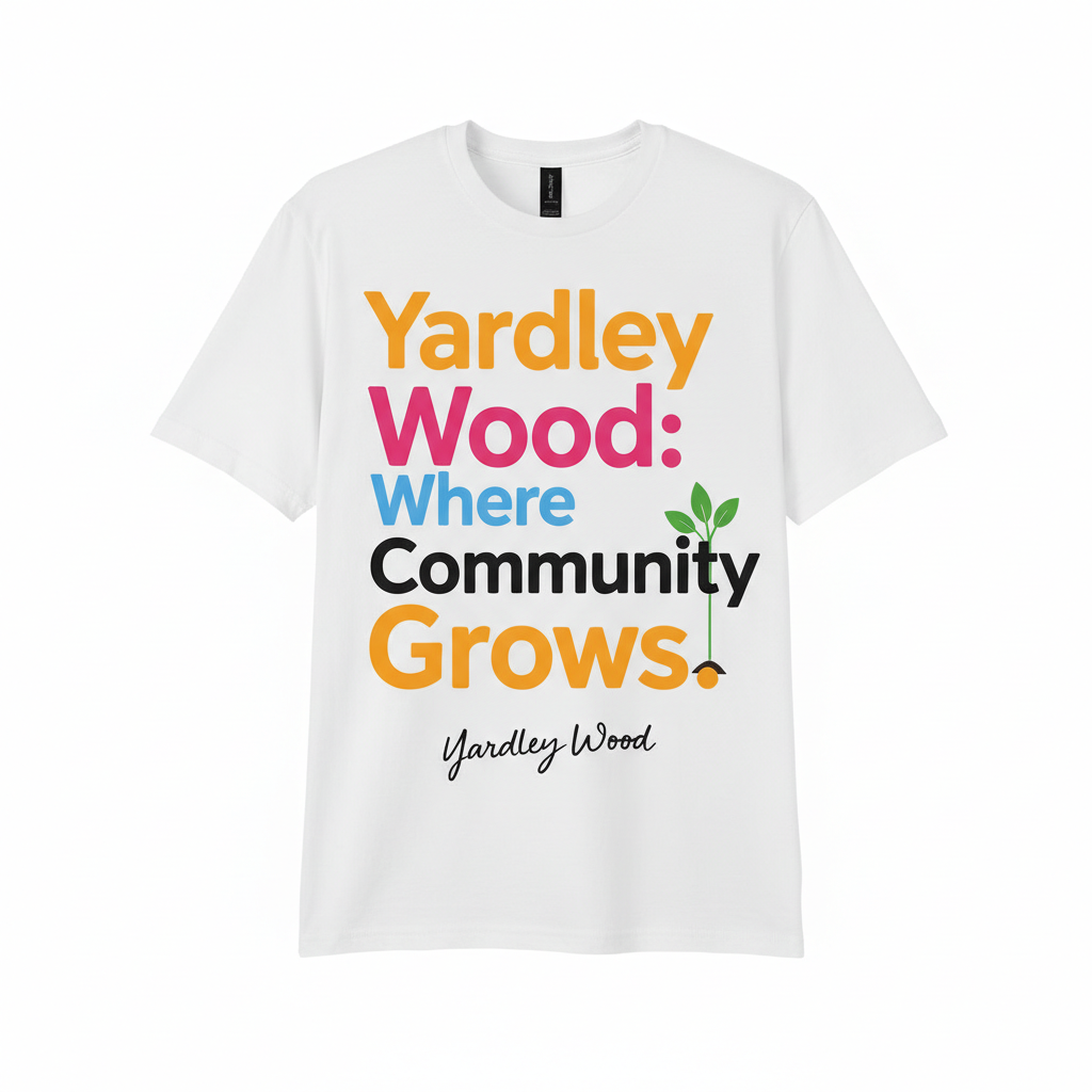 Yardley Wood - T-Shirt - Say it…Yardley Wood Design