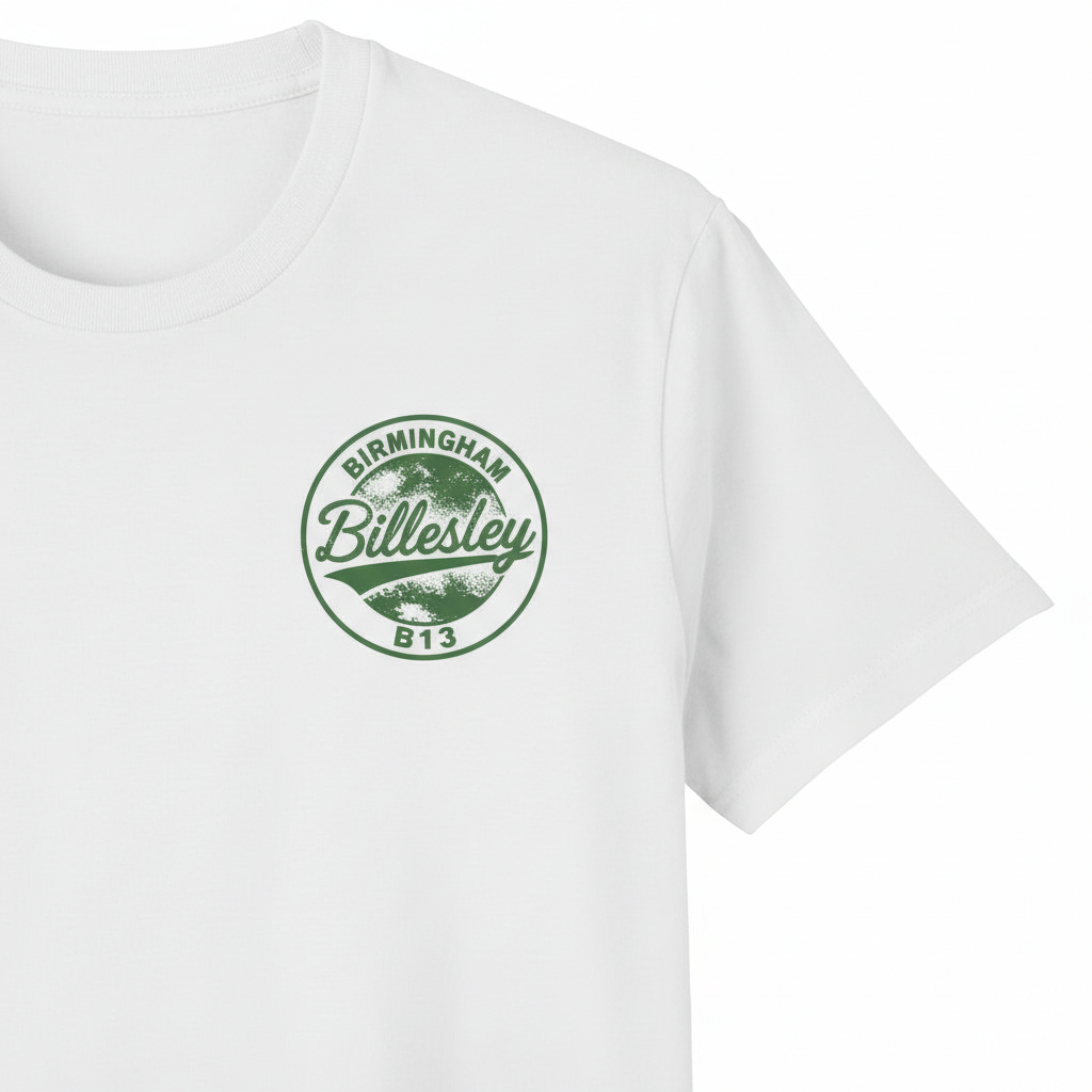 Billesley - T-Shirt - B13 Vintage Stamp Design