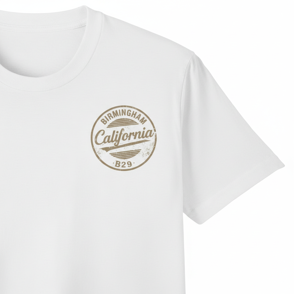 California - T-Shirt - B29 Vintage Stamp Design