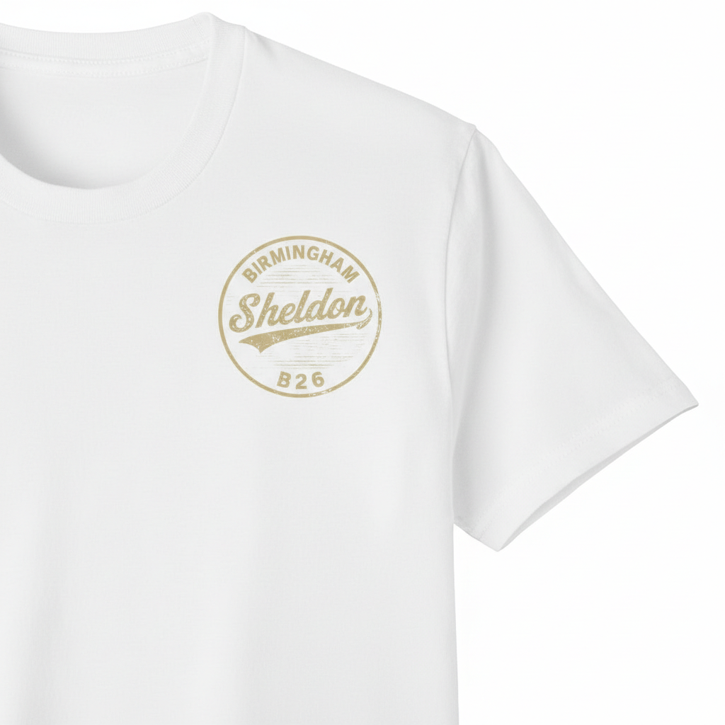 Sheldon - T-Shirt - B26 Vintage Stamp Design