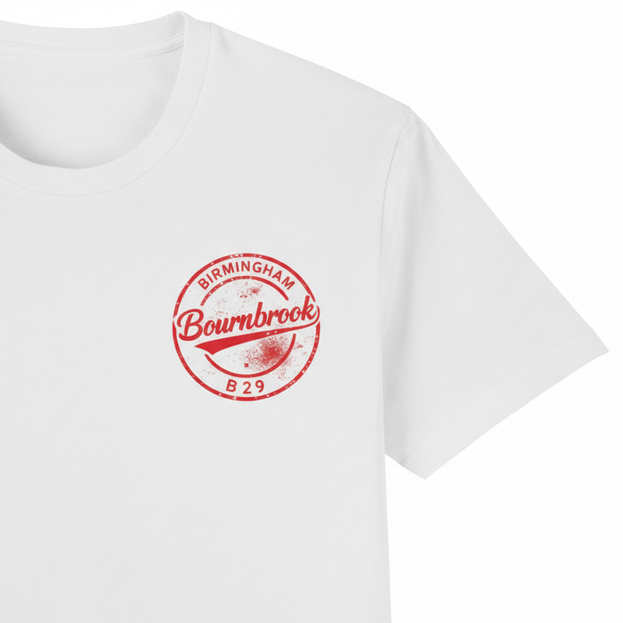 Bournbrook - T-Shirt - B29 Vintage Stamp Design