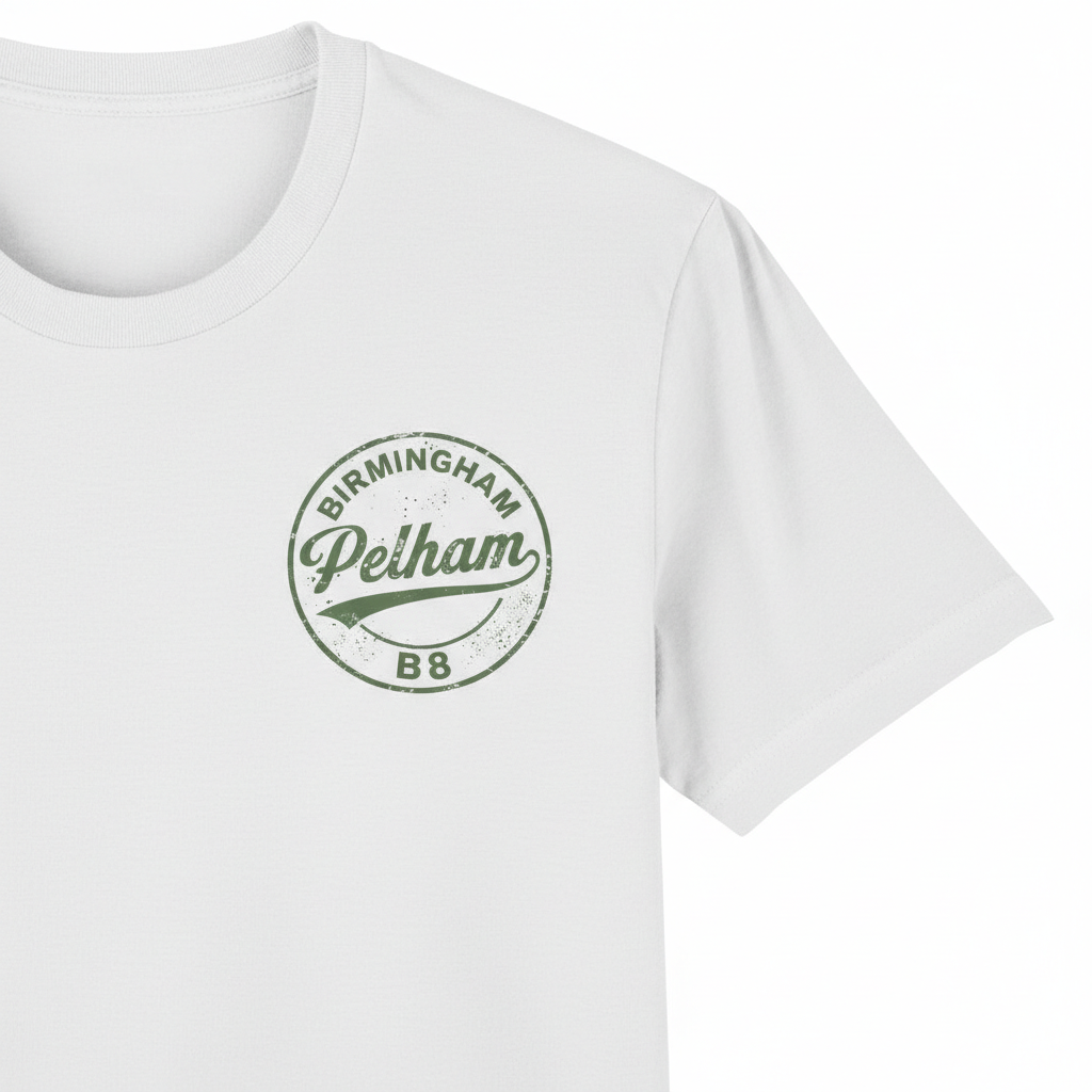 Pelham - T-Shirt - B8 Vintage Stamp Design