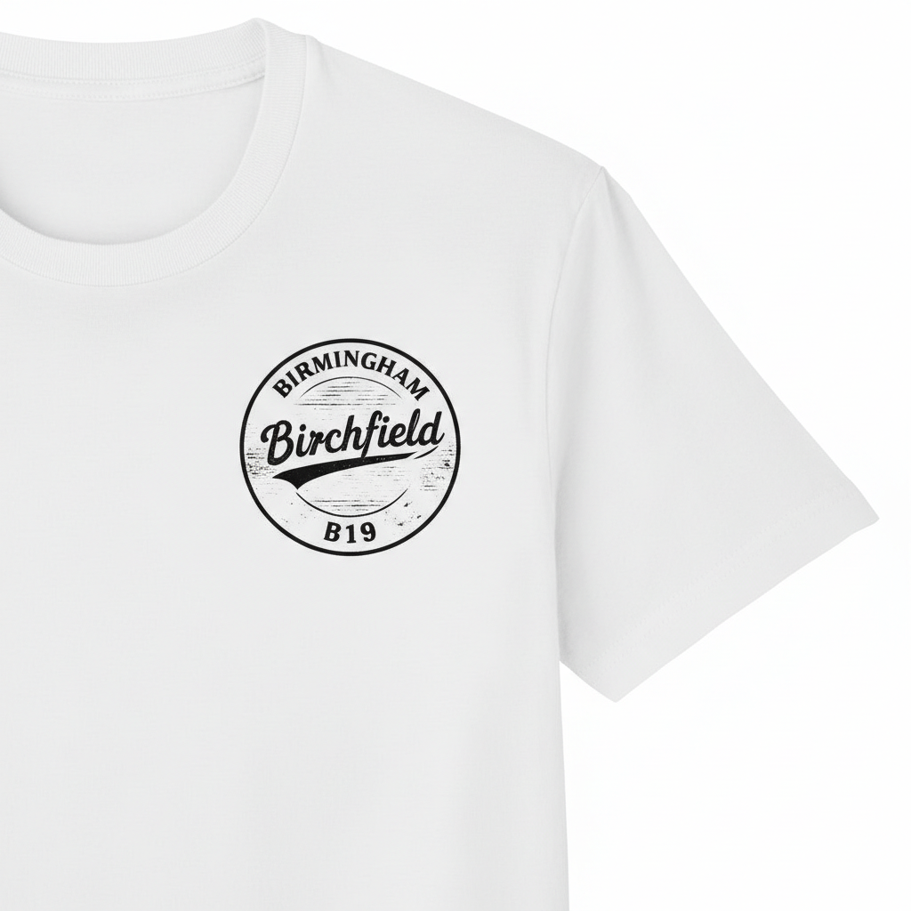 Birchfield - T-Shirt - B19 Vintage Stamp Design