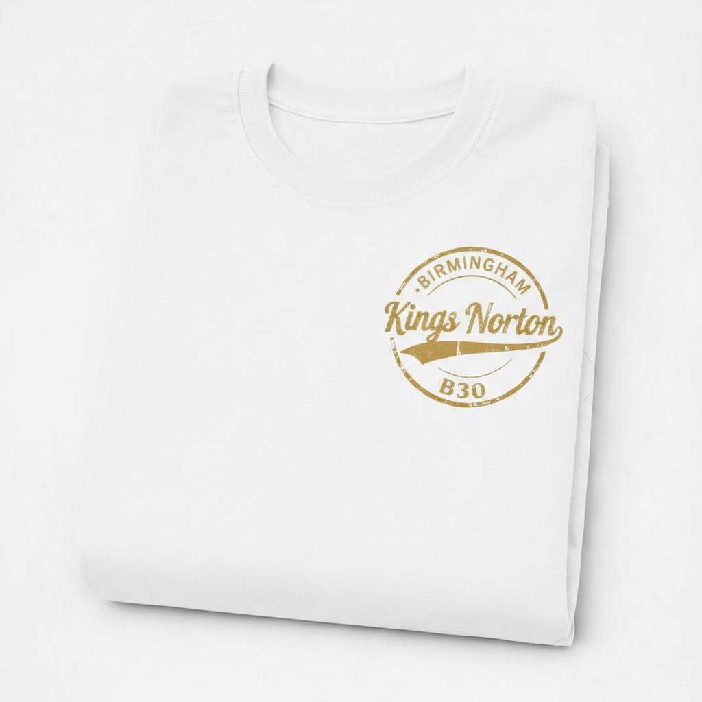 Kings Norton - T-Shirt - B30 Vintage Stamp Design