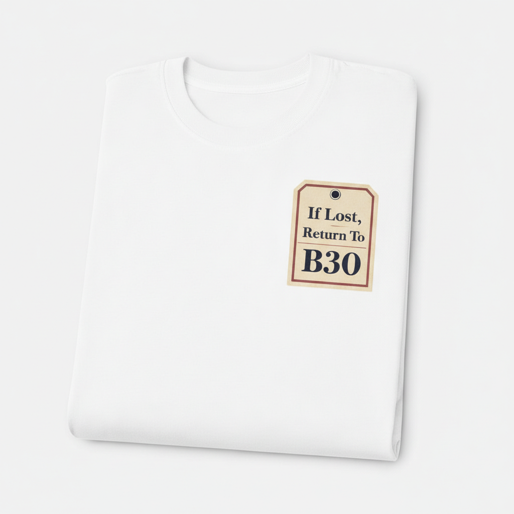Stirchley - T-Shirt - If lost, return to B30 Design