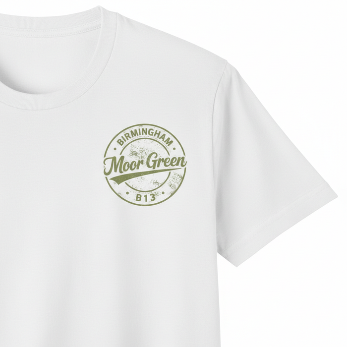 Moor Green - T-Shirt - B13 Vintage Stamp Design