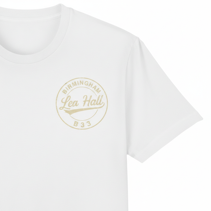Lea Hall - T-Shirt - B33 Vintage Stamp Design