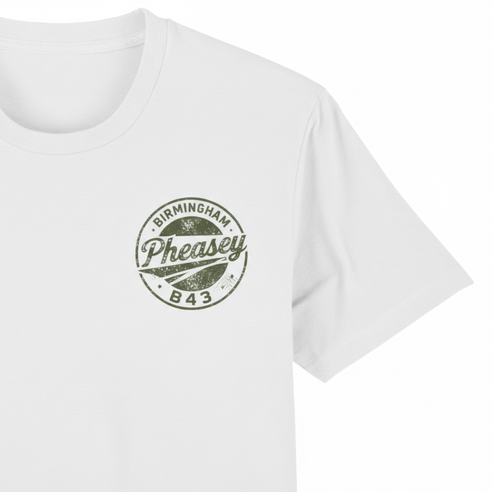 Pheasey - T-Shirt - B43 Vintage Stamp Design