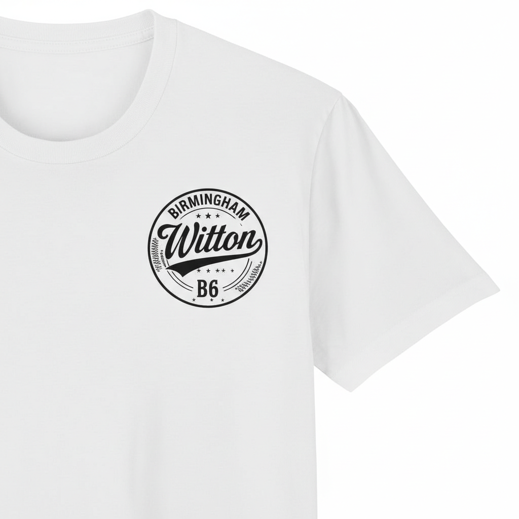 Witton - T-Shirt - B6 Vintage Stamp Design