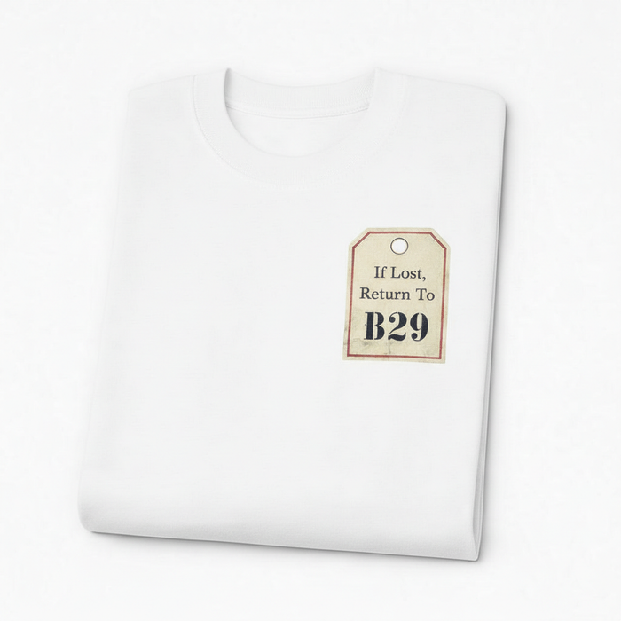 Weoley Castle - T-Shirt - If lost, return to B29 Design