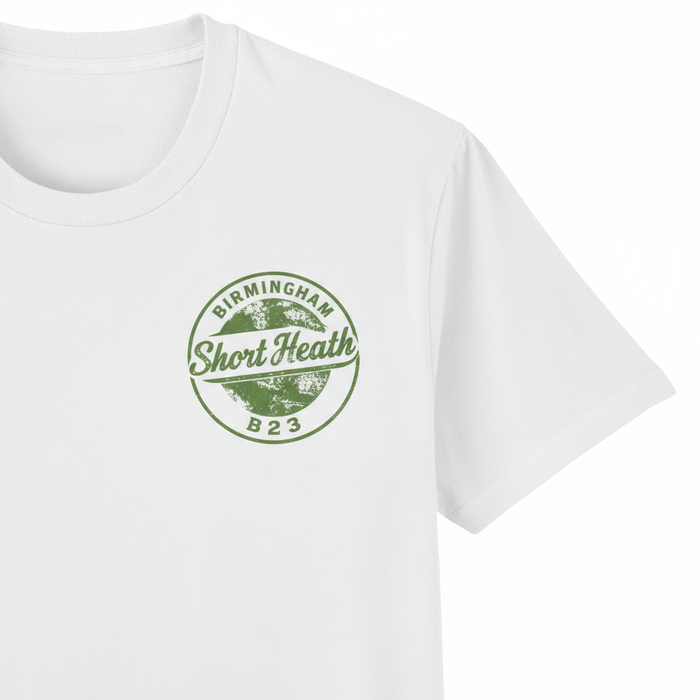 Short Heath - T-Shirt - B23 Vintage Stamp Design