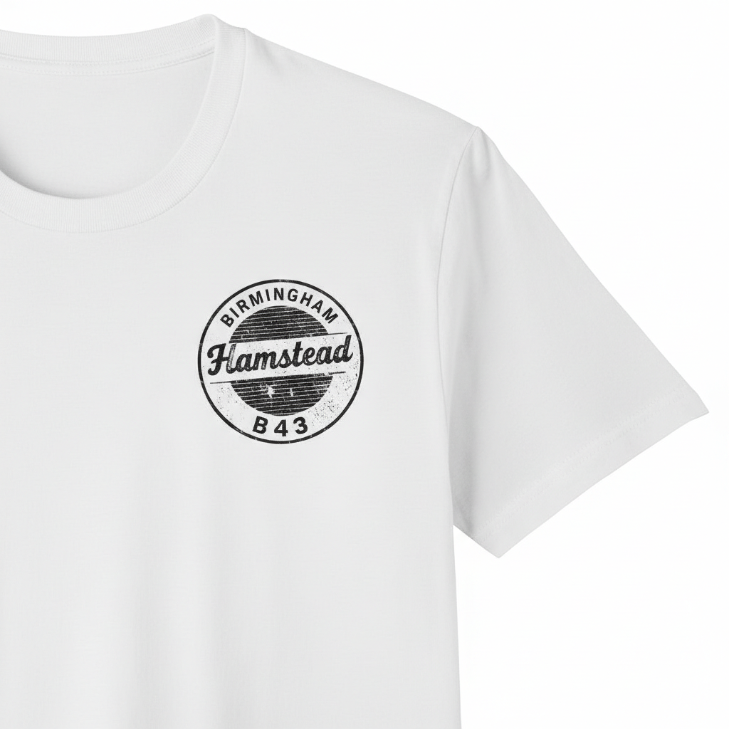 Hamstead - T-Shirt - B43 Vintage Stamp Design
