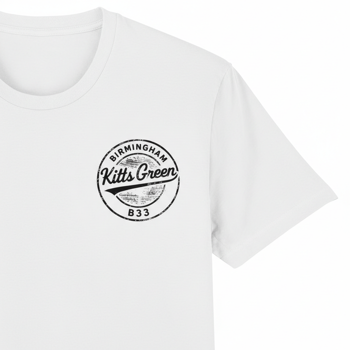 Kitts Green - T-Shirt - B33 Vintage Stamp Design