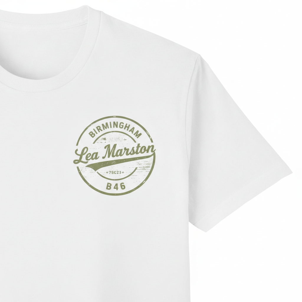 Lea Marston - T-Shirt - B46 Vintage Stamp Design