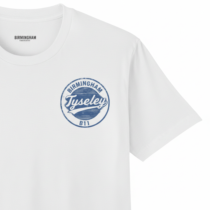 Tyseley - T-Shirt - B11 Vintage Stamp Design