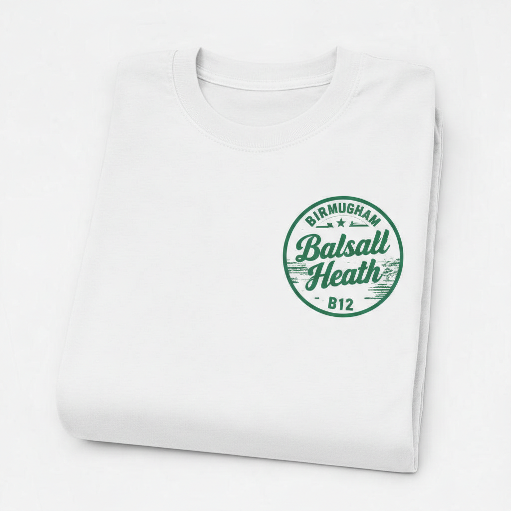 Balsall Heath - T-Shirt - B12 Vintage Stamp Design