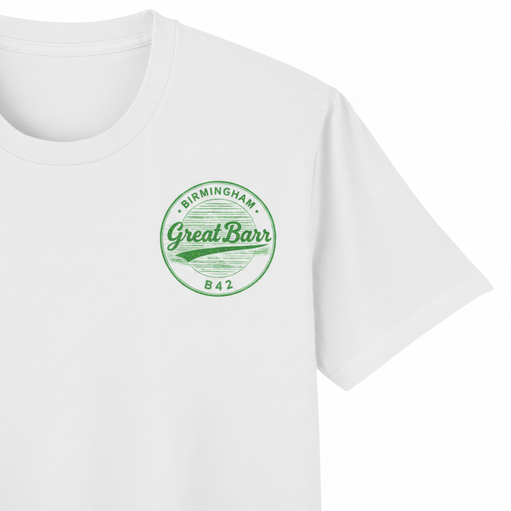 Great Barr - T-Shirt - B42 Vintage Stamp Design