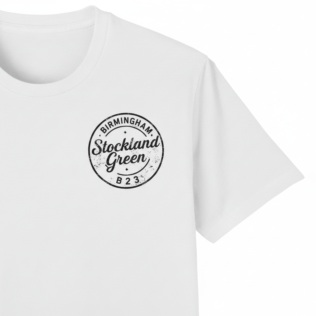Stockland Green - T-Shirt - B23 Vintage Stamp Design