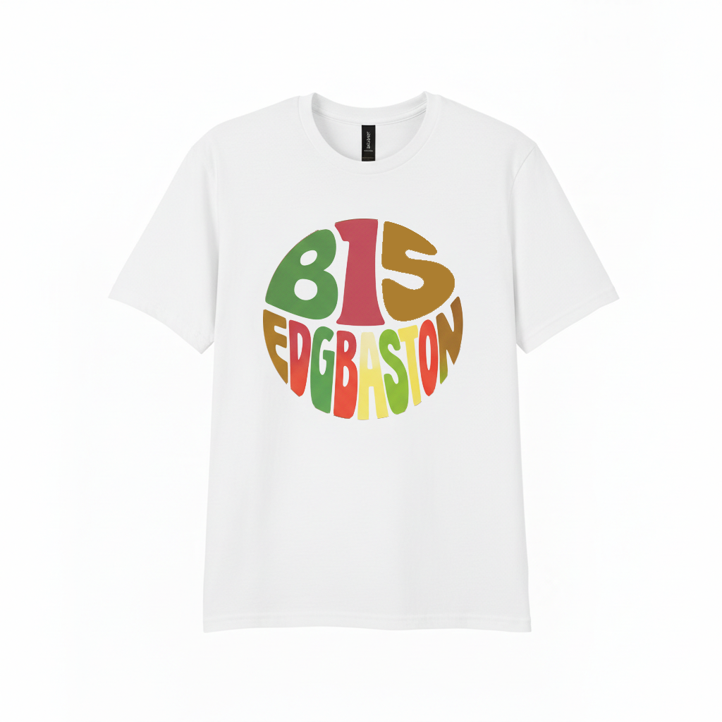 Edgbaston - T-Shirt - Colour Burst Design
