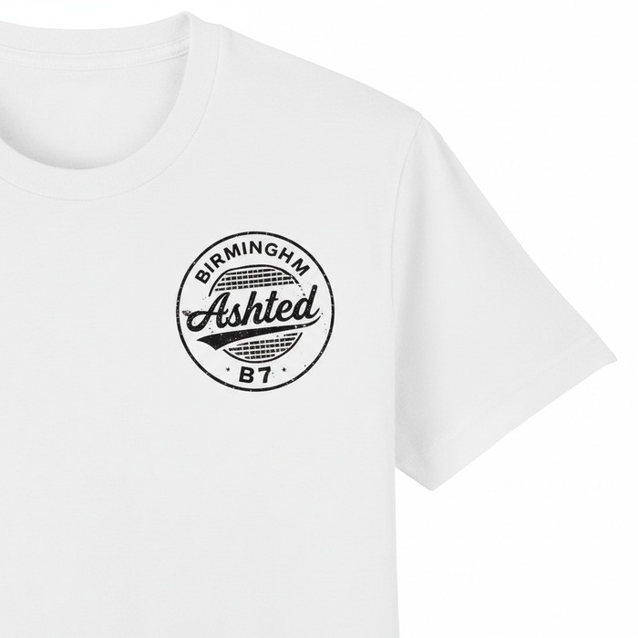 Ashted - T-Shirt - B7 Vintage Stamp Design