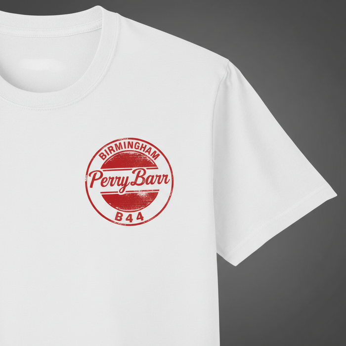 Perry Barr - T-Shirt - B44 Vintage Stamp Design