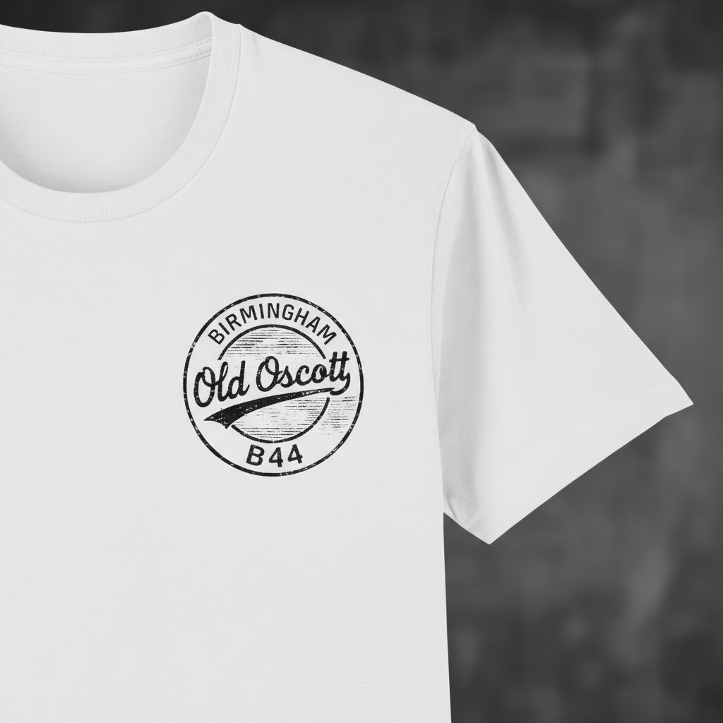 Old Oscott - T-Shirt - B44 Vintage Stamp Design