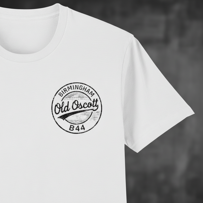 Old Oscott - T-Shirt - B44 Vintage Stamp Design