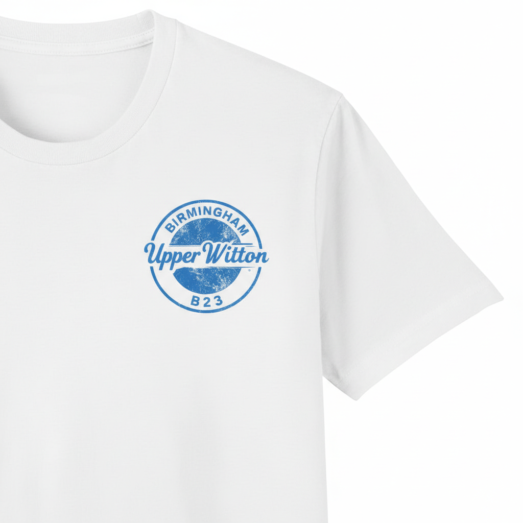 Upper Witton - T-Shirt - B23 Vintage Stamp Design