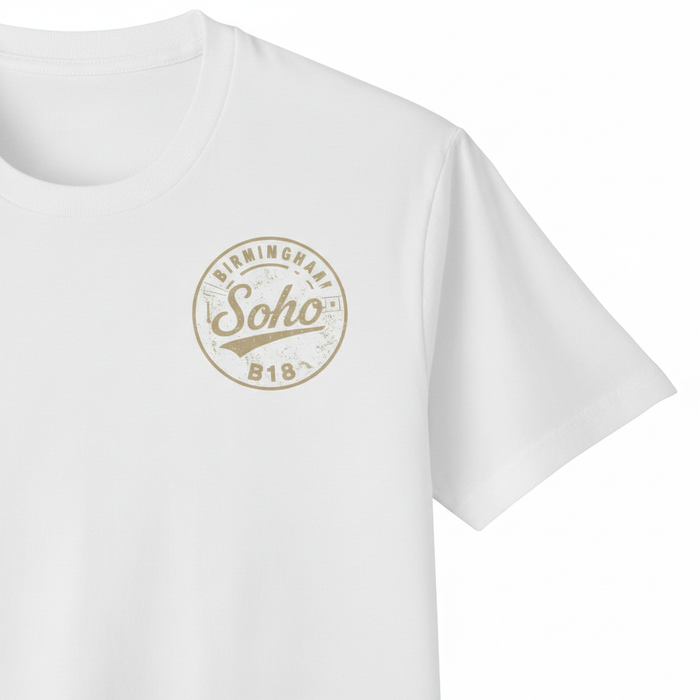 Soho - T-Shirt - B18 Vintage Stamp Design