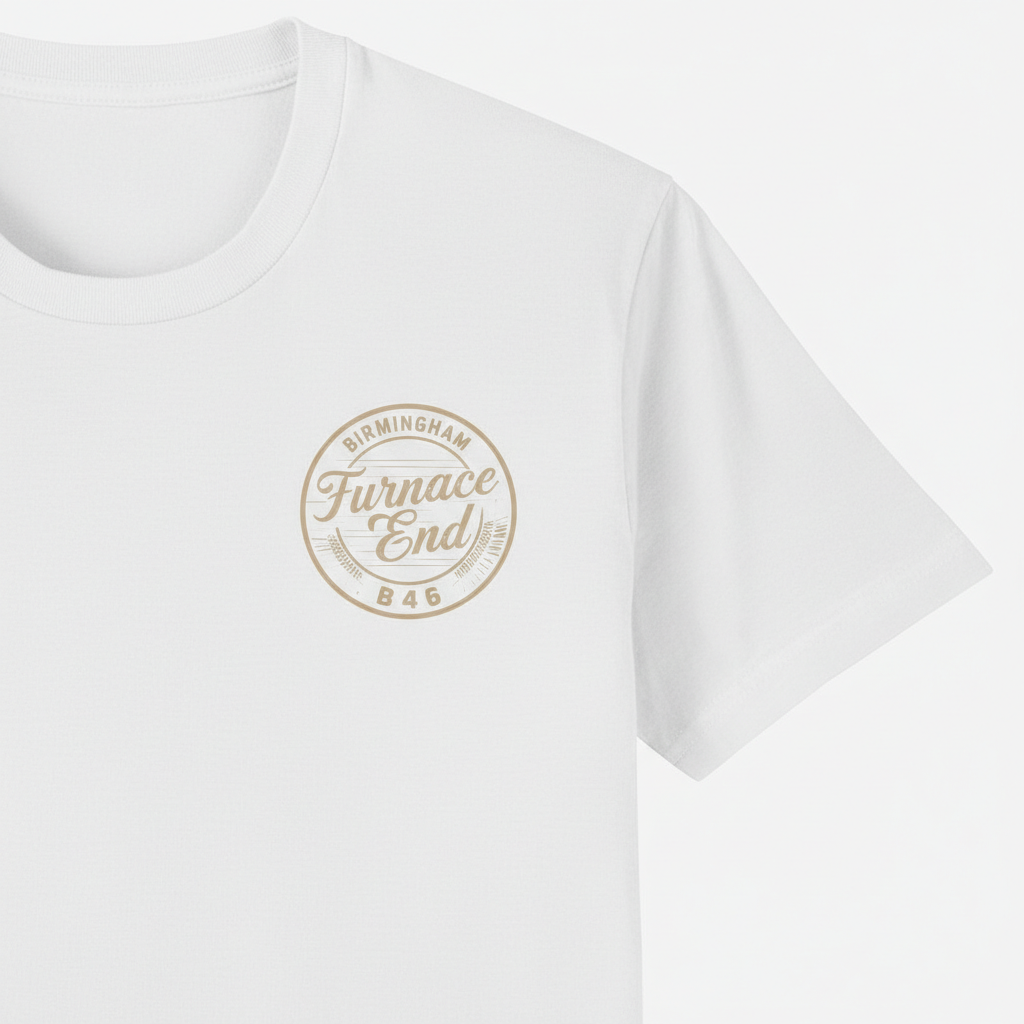 Furnace End - T-Shirt - B46 Vintage Stamp Design