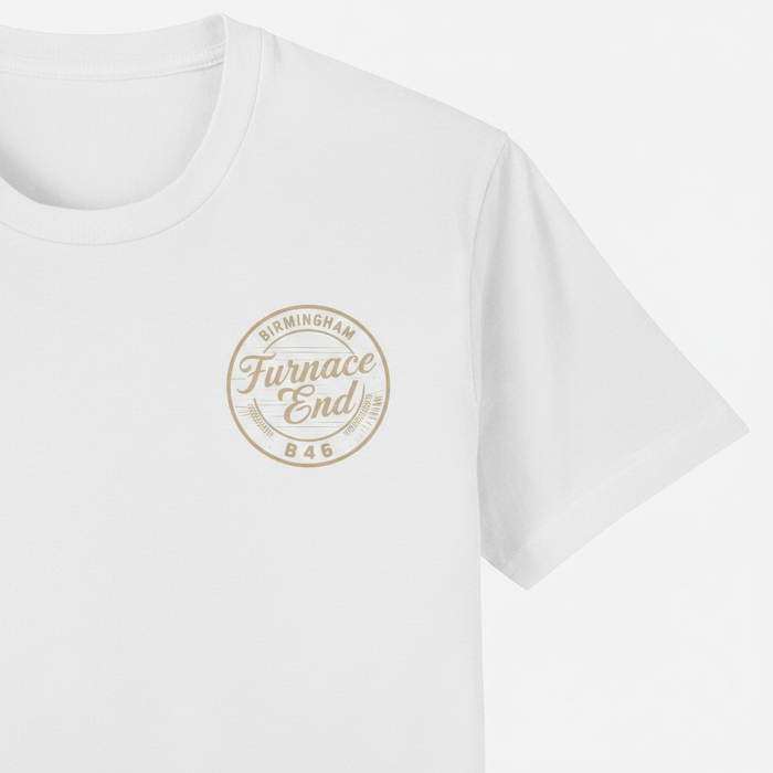 Furnace End - T-Shirt - B46 Vintage Stamp Design