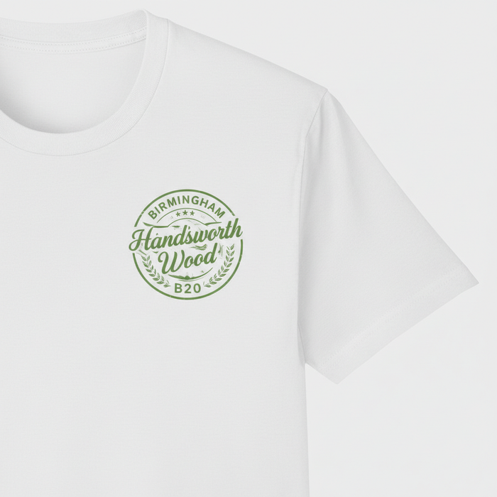 Handsworth Wood - T-Shirt - B20 Vintage Stamp Design