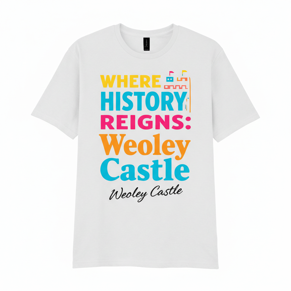 Weoley Castle - T-Shirt - Say it…Weoley Castle Design