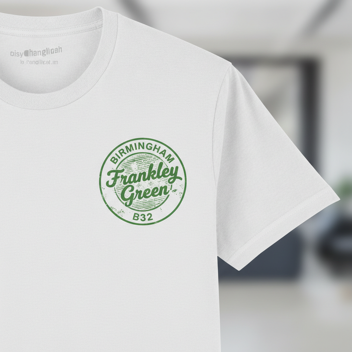 Frankley Green - T-Shirt - B32 Vintage Stamp Design
