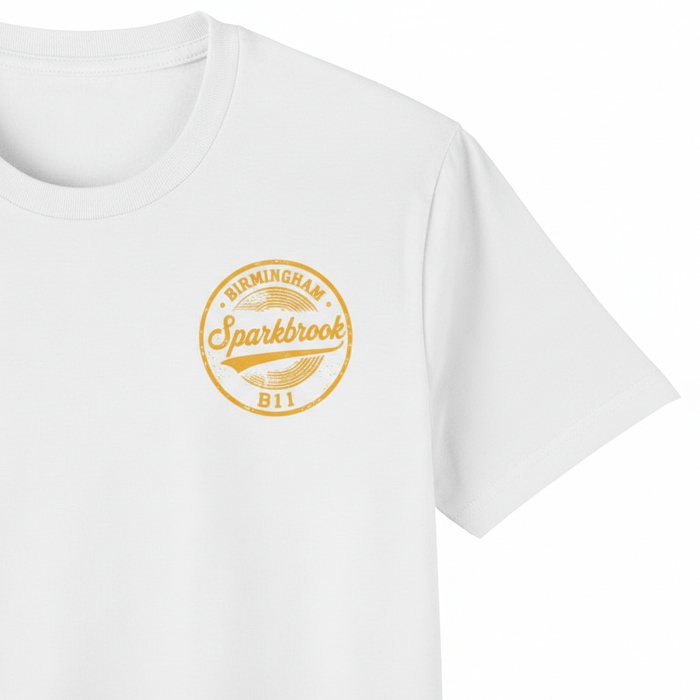 Sparkbrook - T-Shirt - B11 Vintage Stamp Design